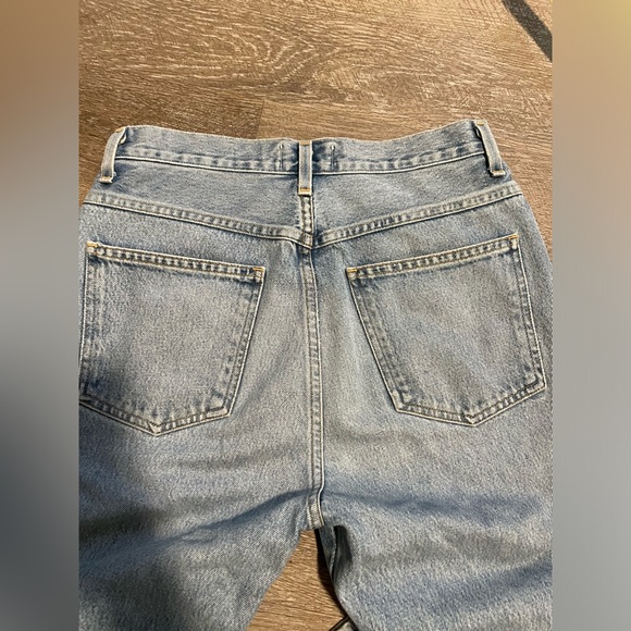 Agolde pinch waist high rise jeans in impression - Picture 6 of 8